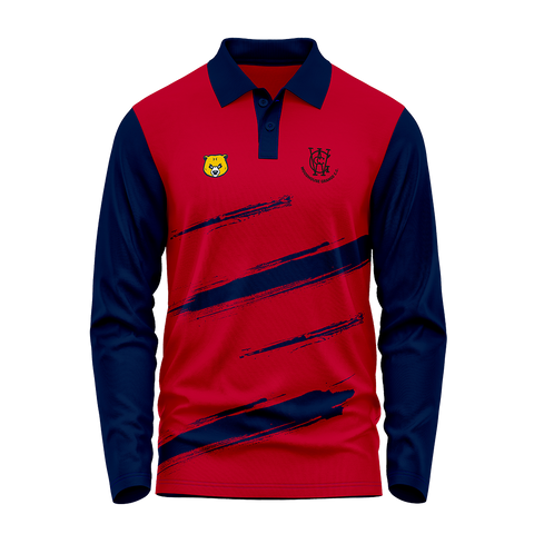 Woodhouse Grange CC L/S Coloured Playing Shirt