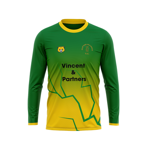 Clifton Alliance CC W&G L/S Coloured Playing Shirt