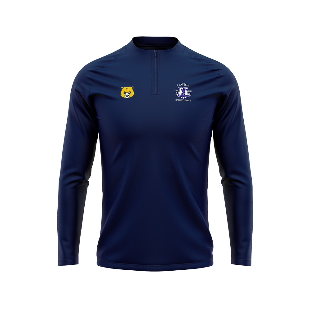 Clayton CC 1/4 Zip – Bear Cricket