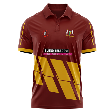 Pentyrch CC Coloured Playing Shirt