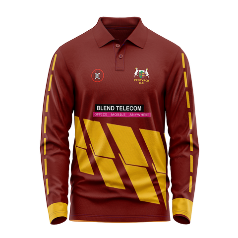 Pentyrch CC L/S Coloured Playing Shirt