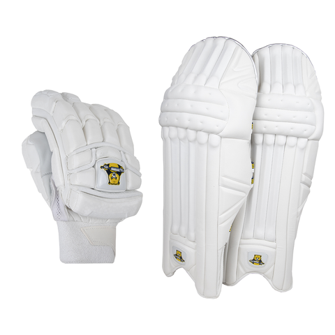 Cricket pads and gloves on sale