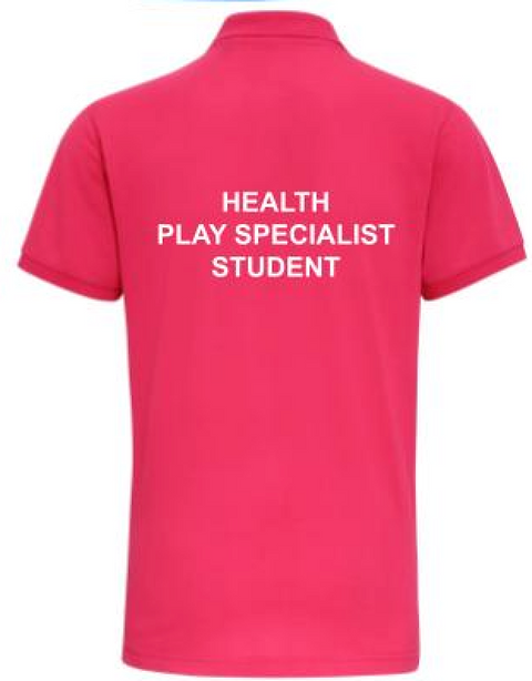 UC Leeds Health Play Specialist Student Polo Shirt