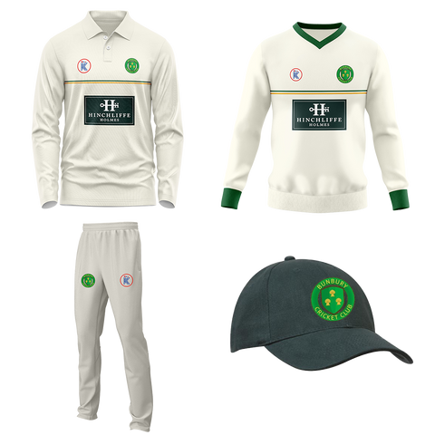 Bunbury CC Playing Bundle (L/S Shirt and L/S Jumper)