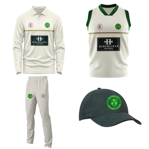 Bunbury CC Playing Bundle (L/S Shirt and Slipover)