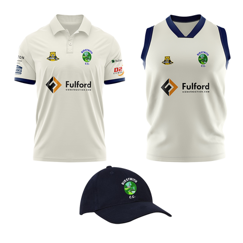 Birstwith CC Playing Bundle (S/S Shirt and Slipover)