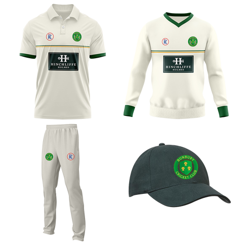 Bunbury CC Playing Bundle (S/S Shirt and L/S Jumper)