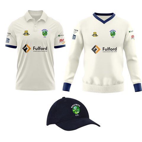 Birstwith CC Playing Bundle (S/S shirt and L/S Jumper)