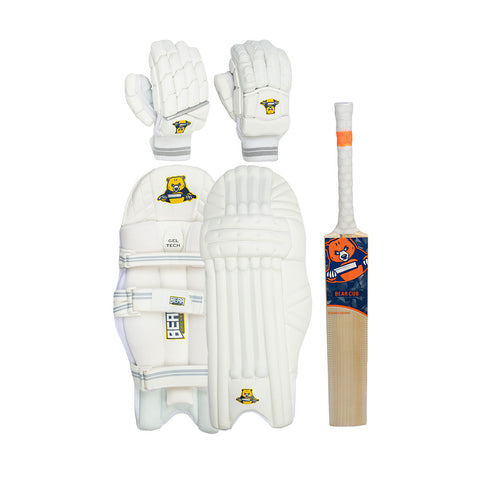 Junior Bat, Pads and Gloves Bundle (Bag Optional)