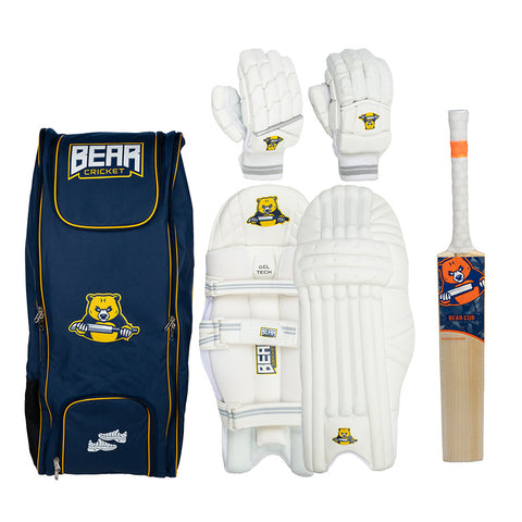 Junior Bat, Pads and Gloves Bundle (Bag Optional)