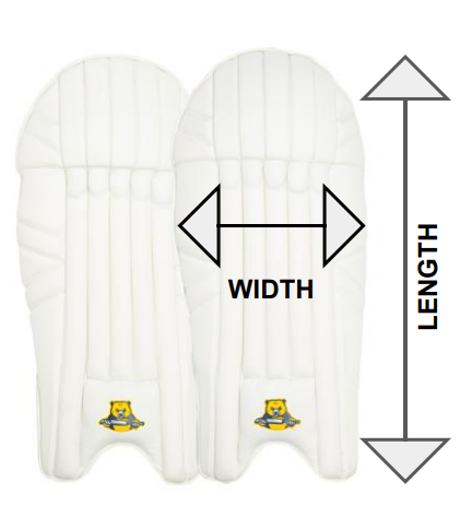 Wicket Keeping Pads Size Guide